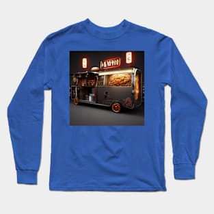 Steampunk Tokyo Ramen Food Truck Long Sleeve T-Shirt